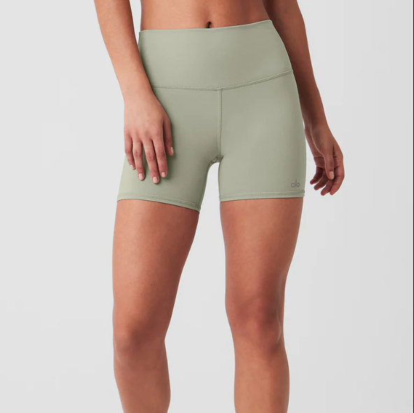 Alo Yoga 5" Airbrush High-Waist Biker Short